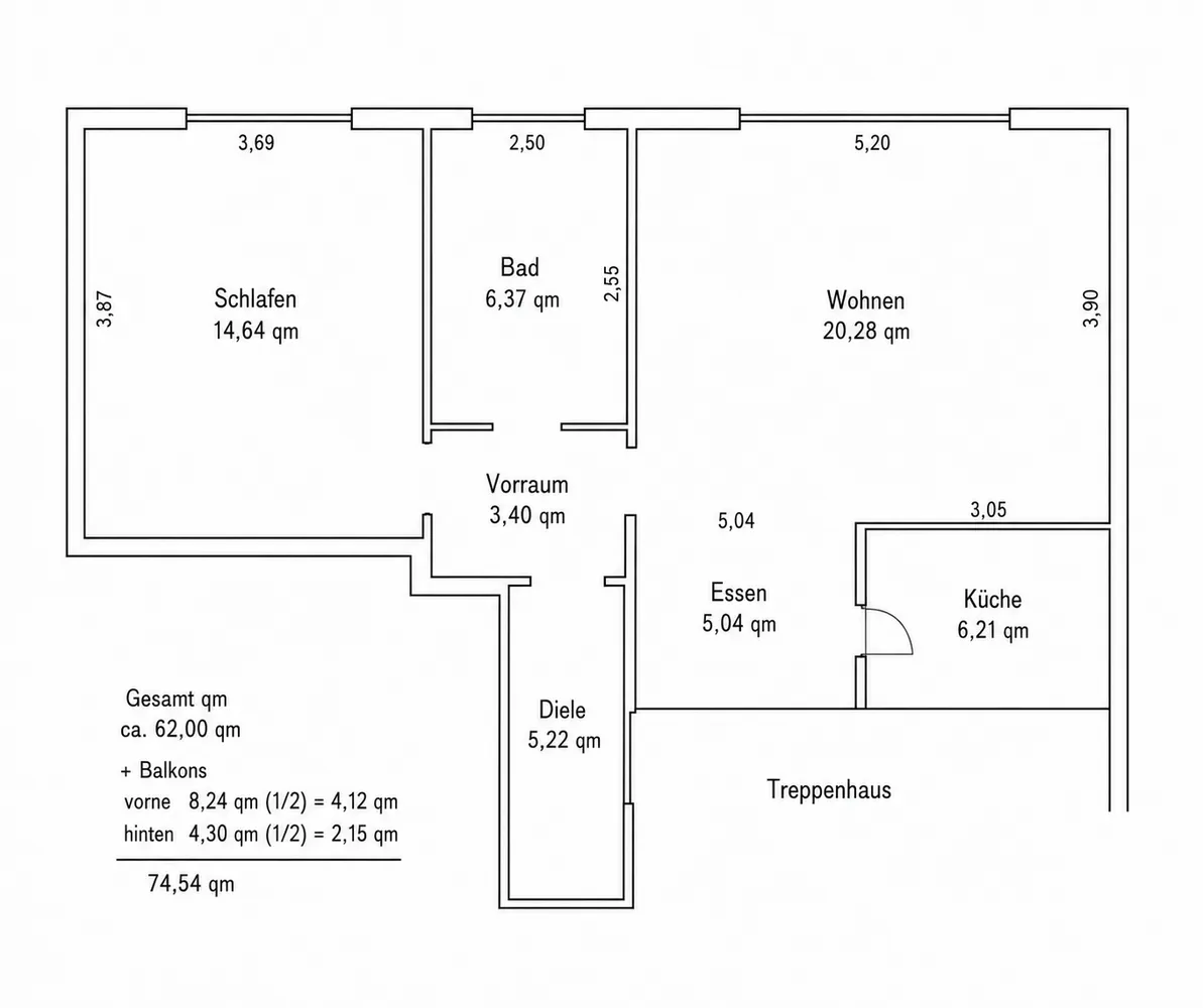 2 Zimmer Wohnung mit 68 m² in Meerbusch – Bild 6