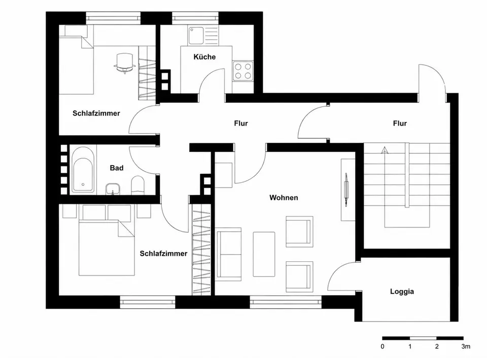 WG-Zimmer mit 70 m² in Neumünster – Bild 8