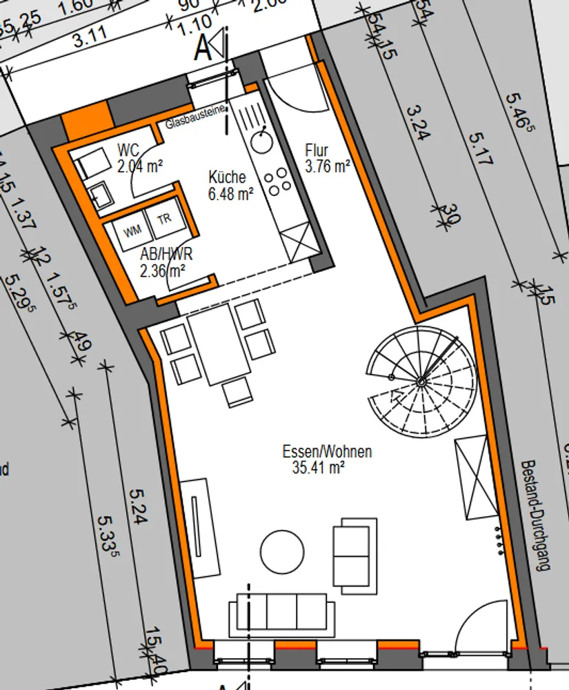 2 Zimmer Wohnung mit 110 m² in Viersen – Bild 12