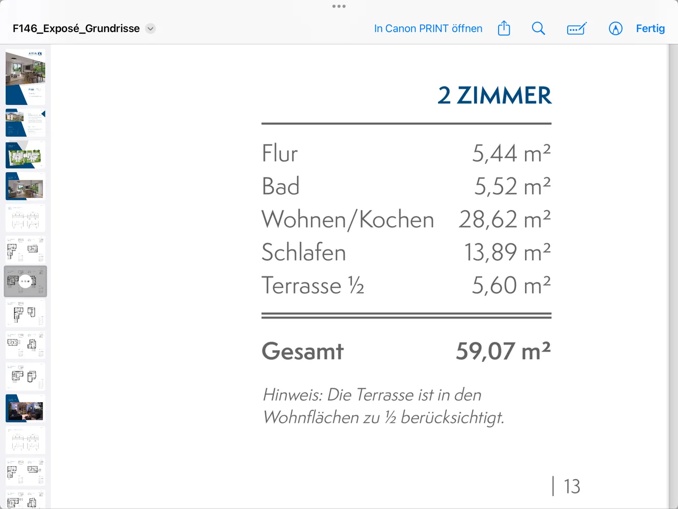 2 Zimmer Wohnung mit 59 m² in München – Bild 1