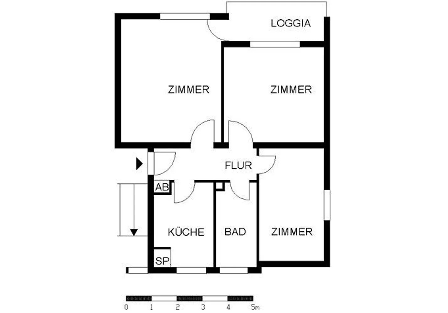 3 Zimmer Wohnung mit 62 m² in Wolfsburg – Bild 3