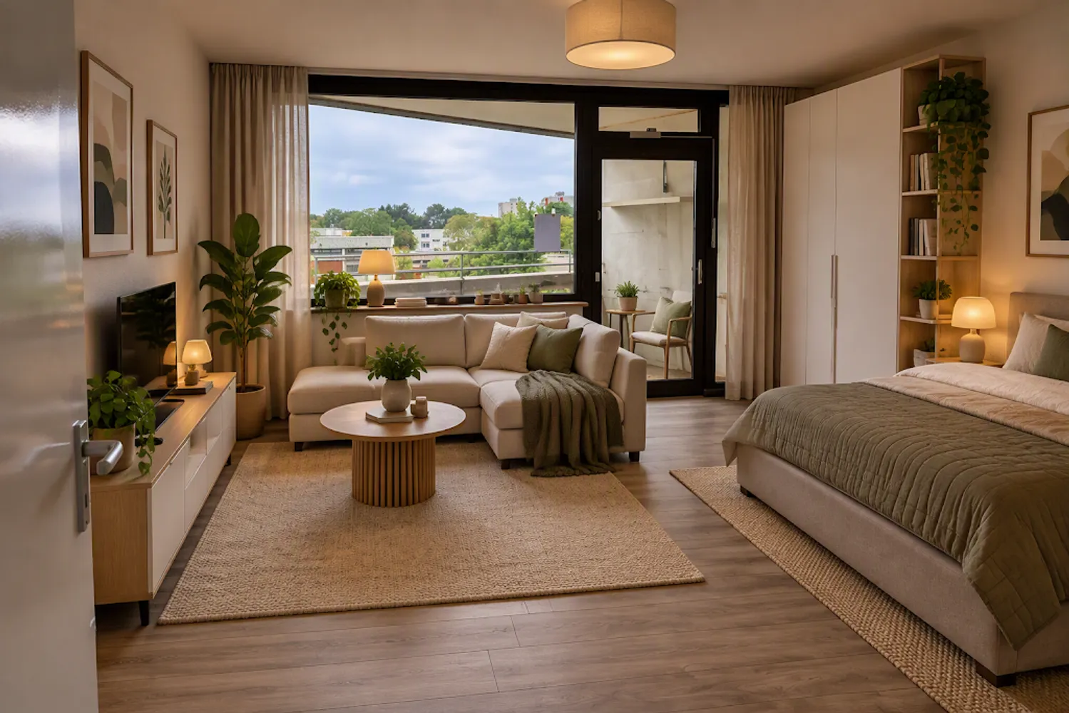 1 room apartment with 39 m² in Mannheim – Photo 1