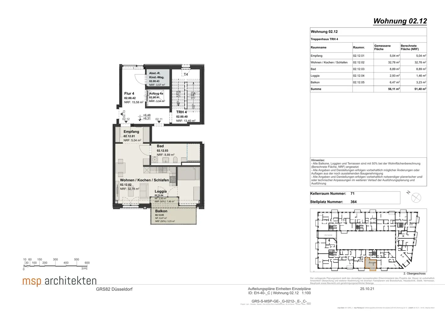 1 room apartment with 51 m² in Düsseldorf – Photo 4