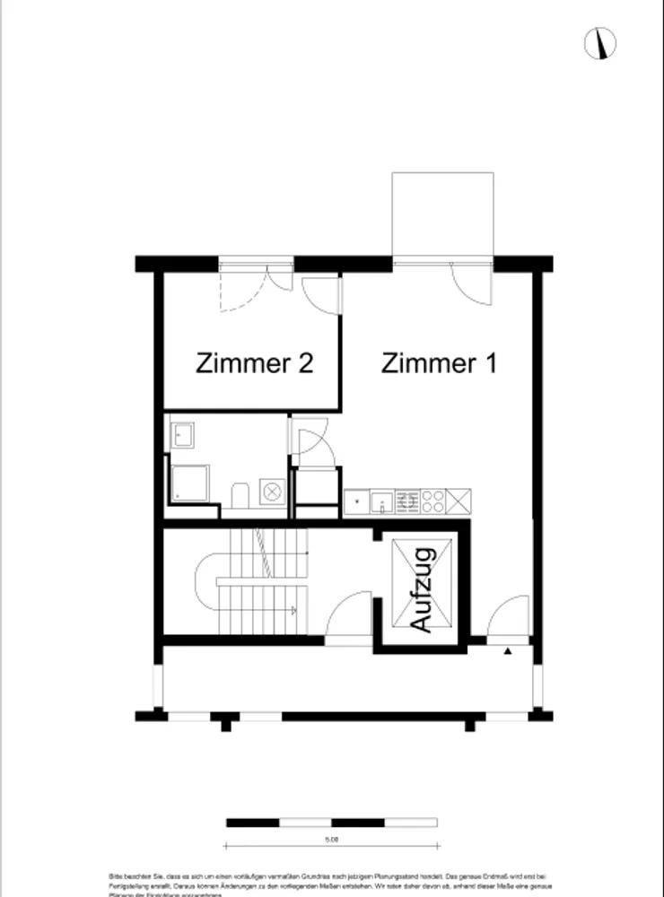 2 Zimmer Wohnung mit 53 m² in Berlin – Bild 2