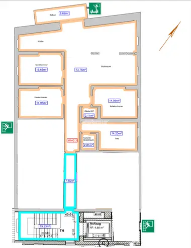 4 Zimmer Wohnung mit 140 m² in Erfurt – Bild 10