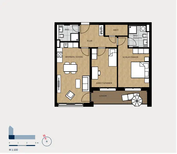 3 Zimmer Wohnung mit 79 m² in Dresden – Bild 5