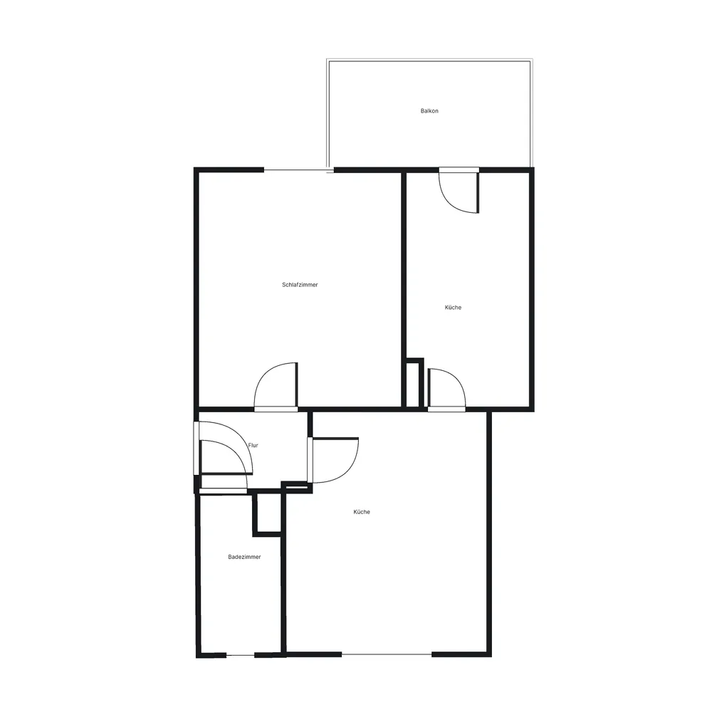 2 Zimmer Wohnung mit 48 m² in Hattingen – Bild 3