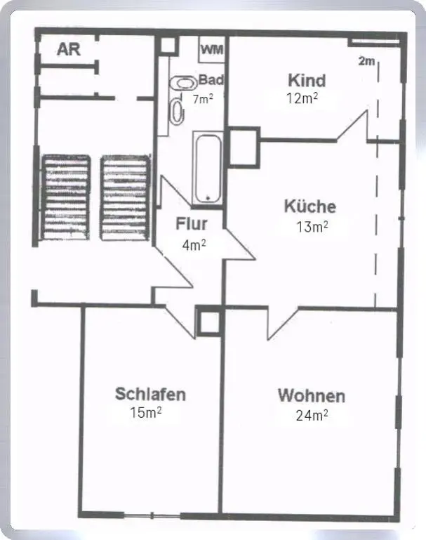3 Zimmer Wohnung mit 75 m² in Mittweida – Bild 5