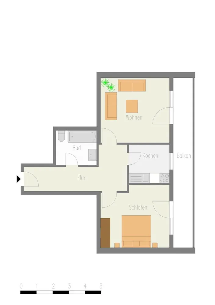 2 Zimmer Wohnung mit 60 m² in Velbert – Bild 8