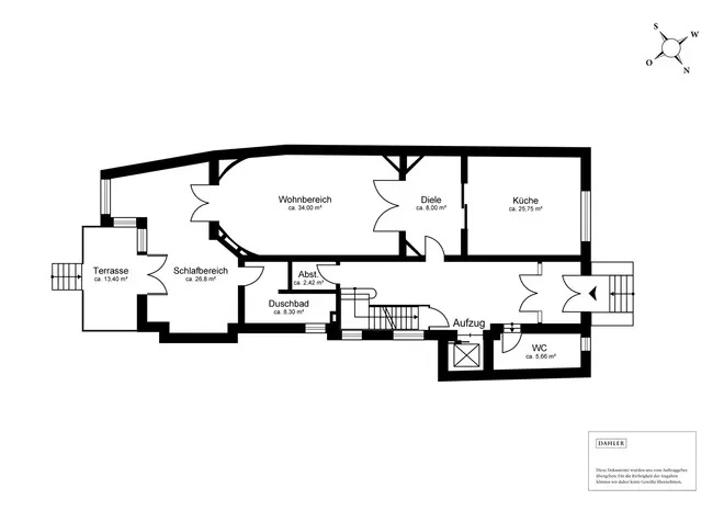 2 Zimmer Wohnung mit 118 m² in Hamburg – Bild 8