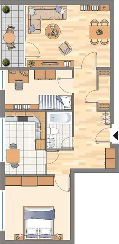 3 Zimmer Wohnung mit 79 m² in Dortmund – Bild 3