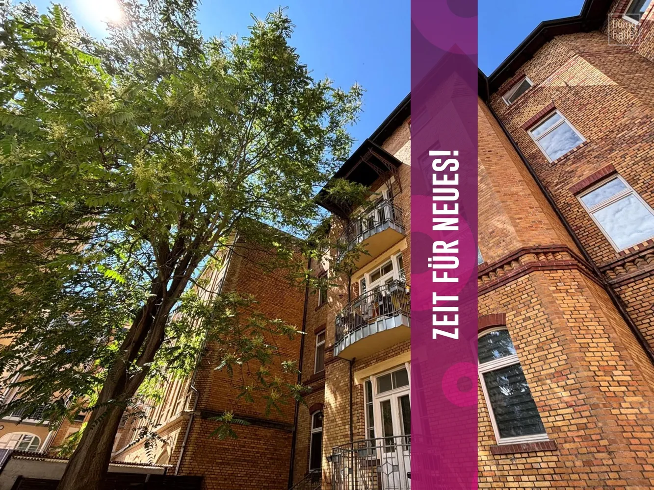 2 Zimmer Wohnung mit 51 m² in Halle (Saale) – Bild 1
