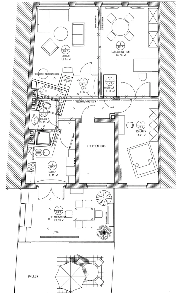 3 Zimmer Wohnung mit 92 m² in Münster – Bild 11