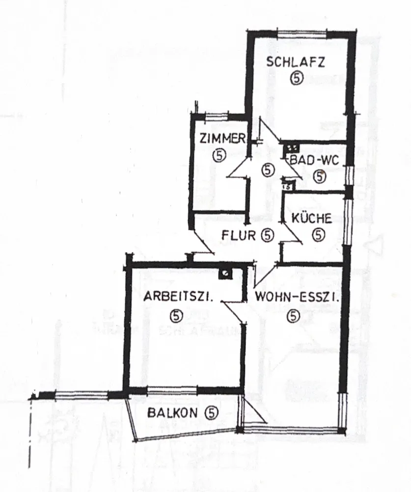 3 Zimmer Wohnung mit 84 m² in Stuttgart – Bild 7