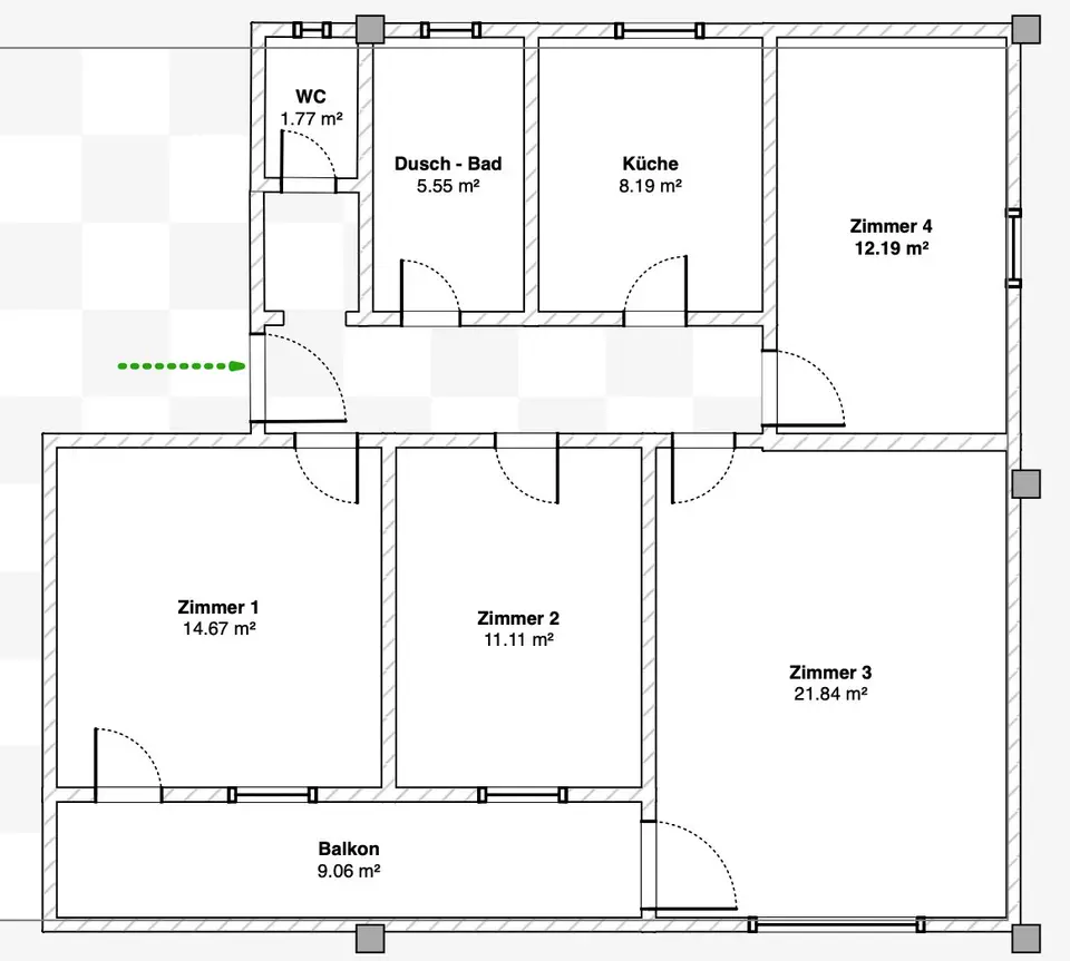 4 Zimmer Wohnung mit 86 m² in Villingen-Schwenningen – Bild 7