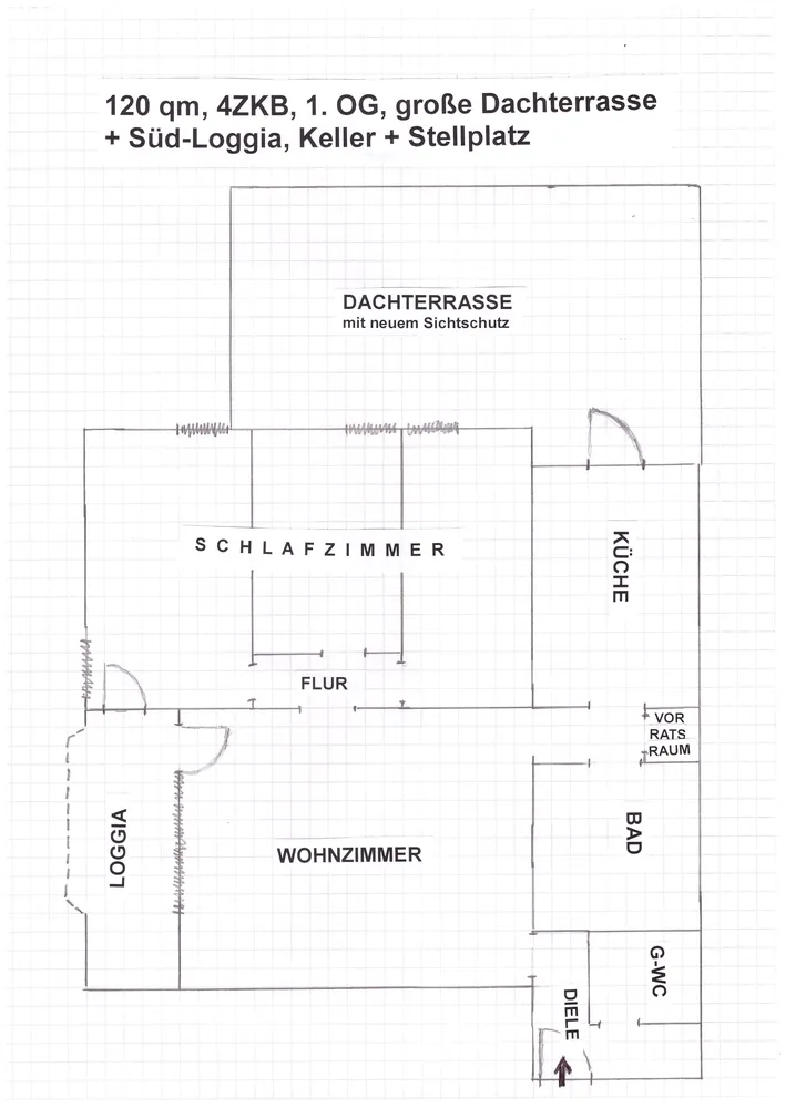 4 Zimmer Wohnung mit 120 m² in Trier – Bild 4