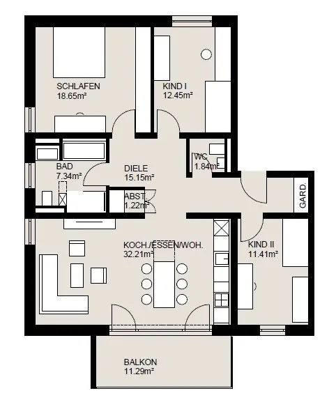 4 Zimmer Wohnung mit 106 m² in Tuttlingen – Bild 9