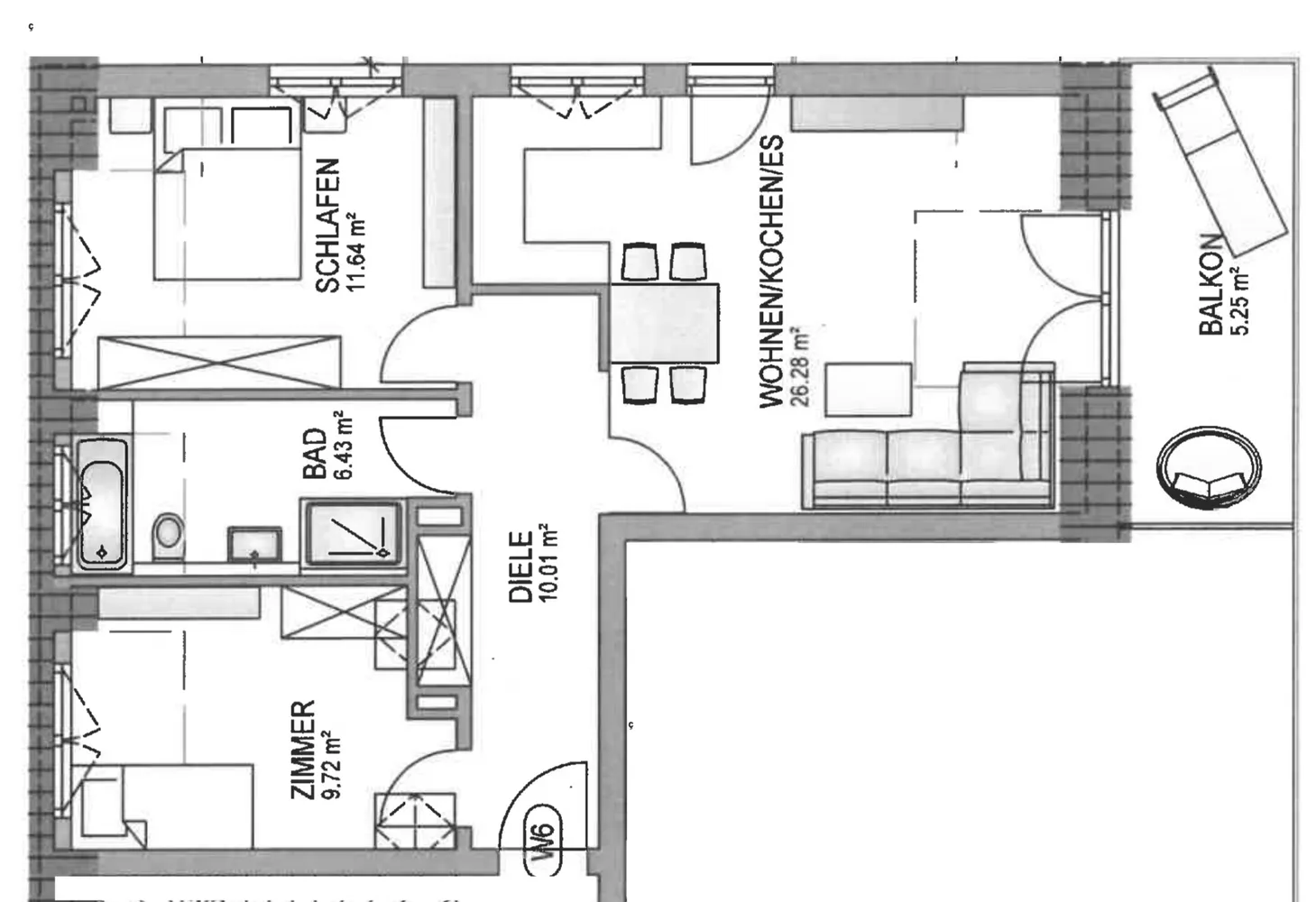 3 Zimmer Wohnung mit 73 m² in Ingolstadt – Bild 3