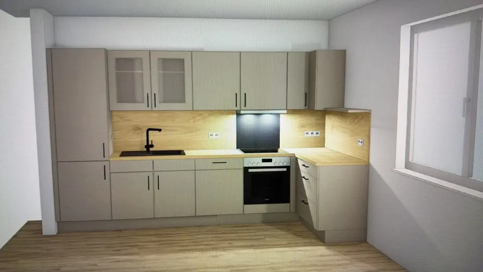 3 Zimmer Wohnung mit 71 m² in Leer – Bild 1