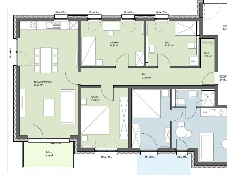 3 Zimmer Wohnung mit 96 m² in Limburg an der Lahn – Bild 7