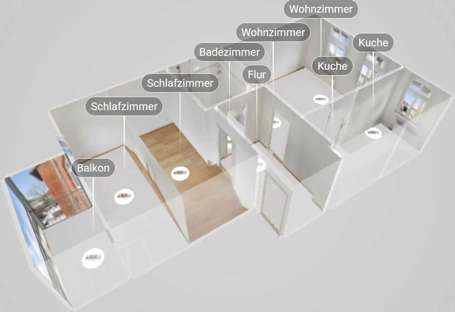 2 Zimmer Wohnung mit 54 m² in Erfurt – Bild 6