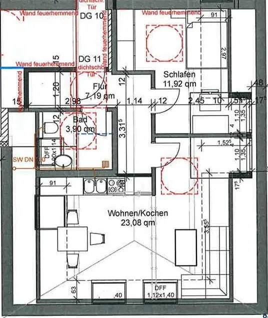 2 Zimmer Wohnung mit 46 m² in Bielefeld – Bild 8