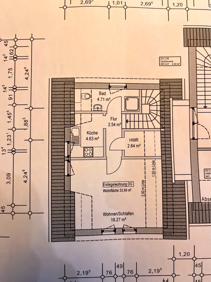 Studio mit 34 m² in Cloppenburg – Bild 9