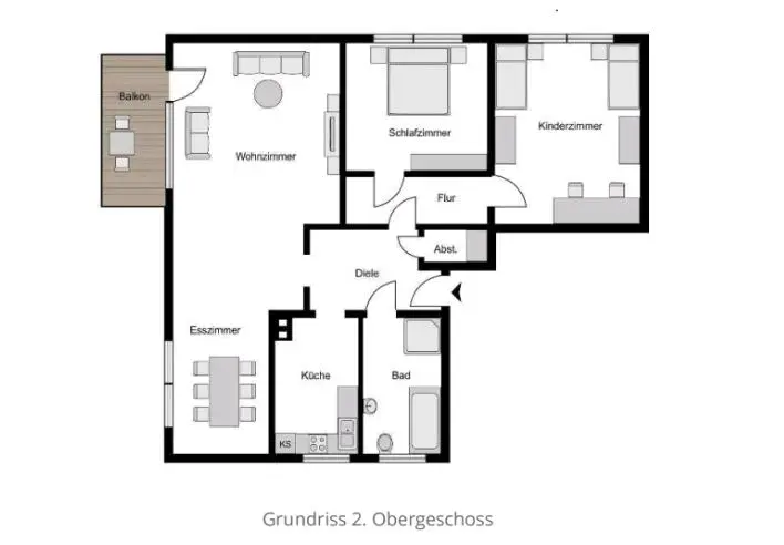 4 Zimmer Wohnung mit 108 m² in Bochum – Bild 5