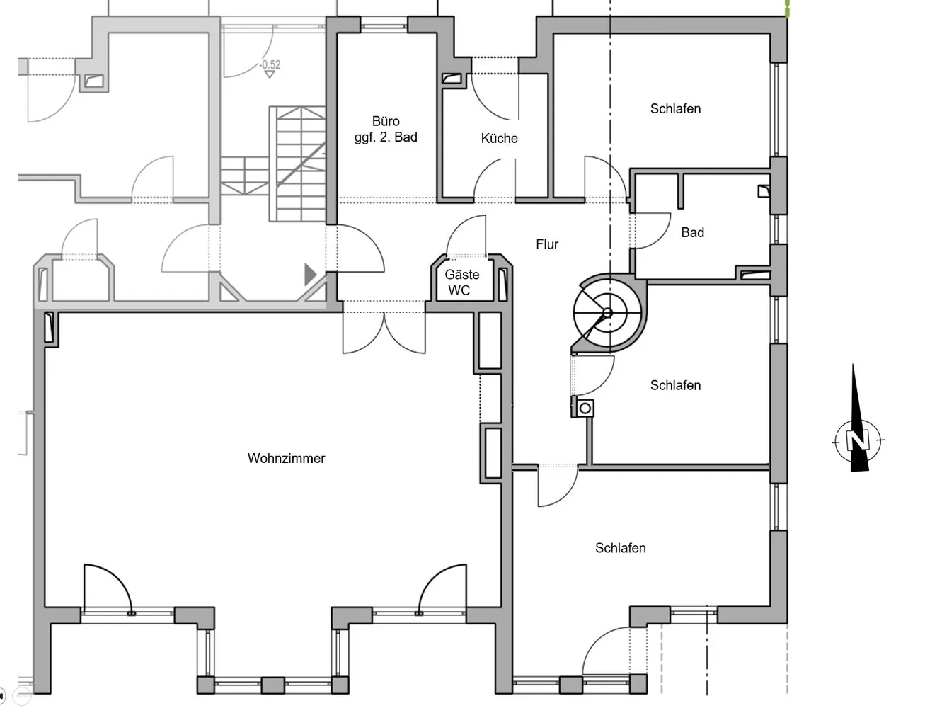 4 Zimmer Wohnung mit 173 m² in München – Bild 2