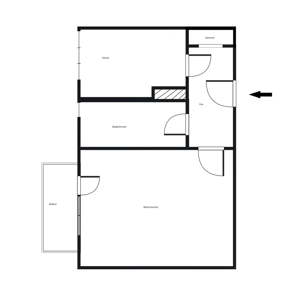 1 room apartment with 35 m² in Berlin – Photo 5