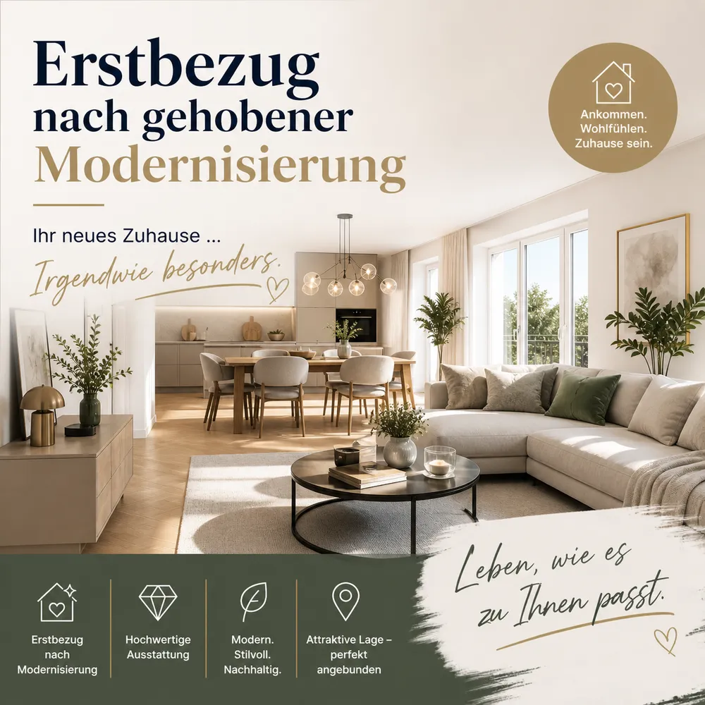 2 Zimmer Wohnung mit 66 m² in Duisburg – Bild 1
