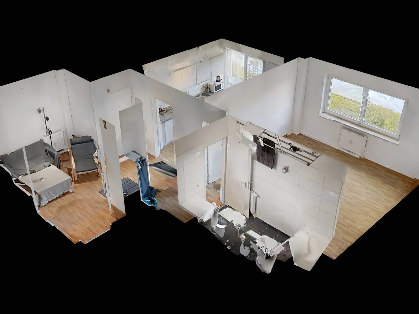 1 Zimmer Wohnung mit 25 m² in Münster – Bild 3