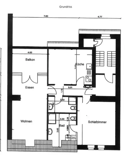 2 Zimmer Wohnung mit 102 m² in Düsseldorf – Bild 12