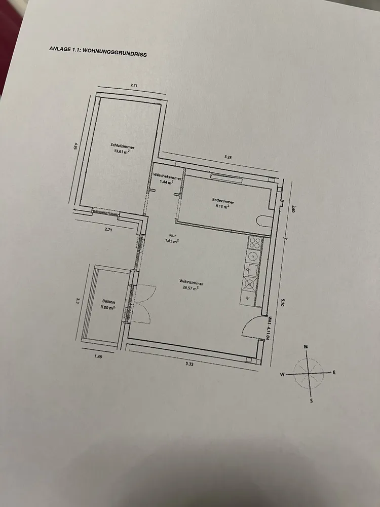 2 Zimmer Wohnung mit 55 m² in Berlin – Bild 4