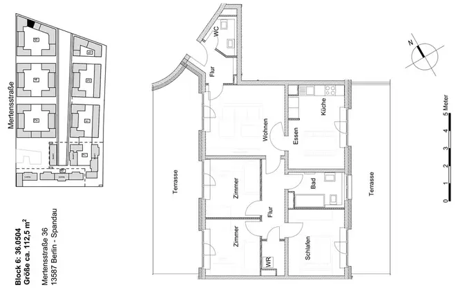 4 Zimmer Wohnung mit 113 m² in Berlin – Bild 2
