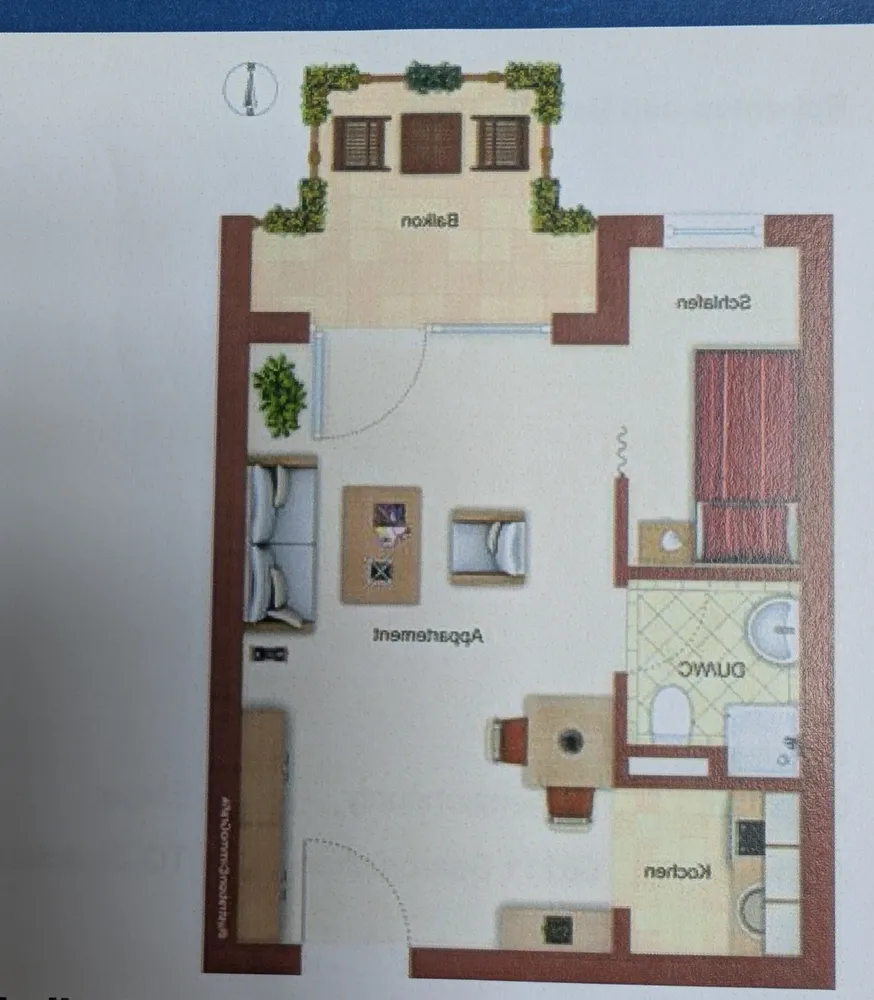 2 Zimmer Wohnung mit 33 m² in Saarbrücken – Bild 7