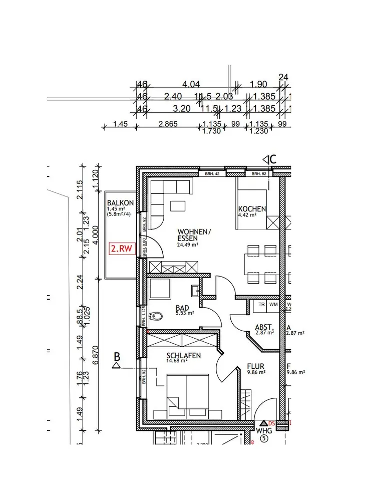 2 Zimmer Wohnung mit 63 m² in Emmerich am Rhein – Bild 5