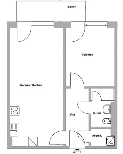 2 Zimmer Wohnung mit 53 m² in Dresden – Bild 10