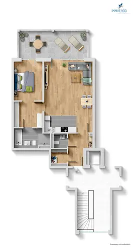 3 Zimmer Wohnung mit 87 m² in Essen – Bild 1