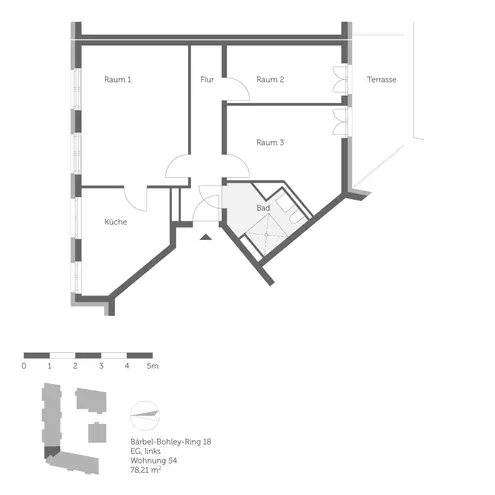 3 Zimmer Wohnung mit 78 m² in Berlin – Bild 9
