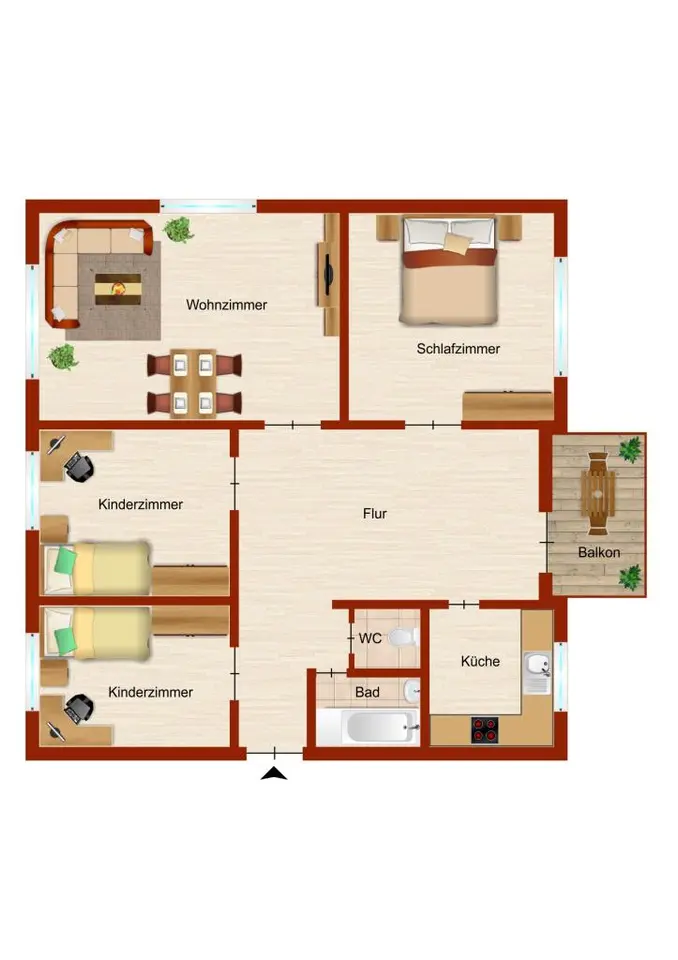 4 Zimmer Wohnung mit 85 m² in Siegen – Bild 9