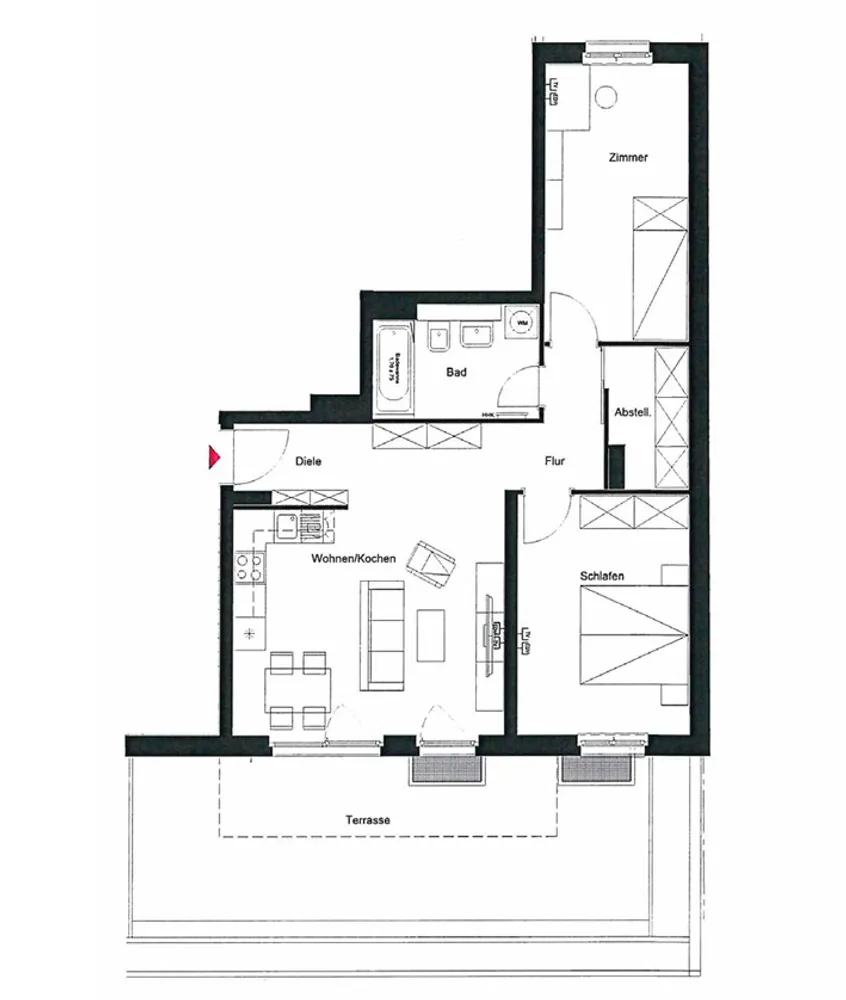 4 room apartment with 83 m² in Berlin – Photo 7