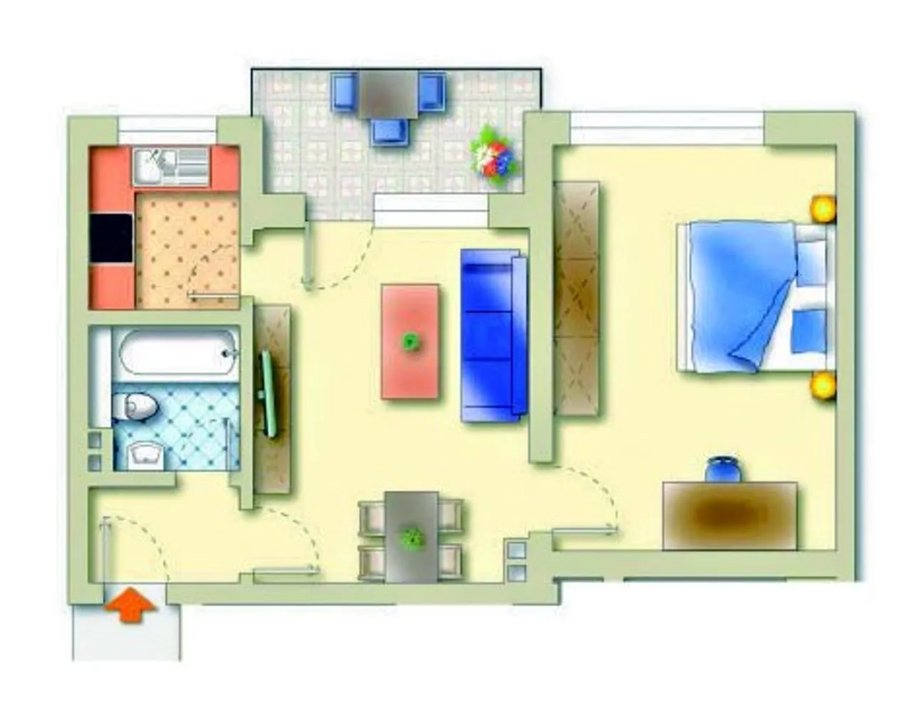 2 Zimmer Wohnung mit 50 m² in Wuppertal – Bild 10