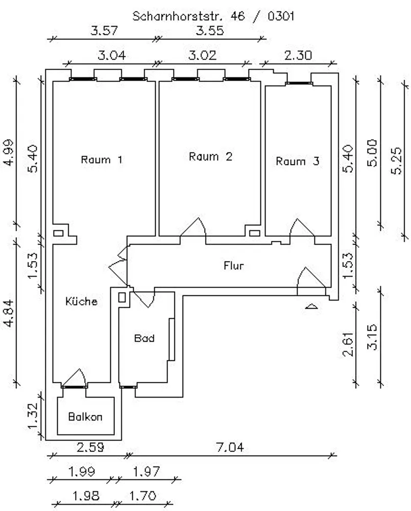 3 Zimmer Wohnung mit 78 m² in Leipzig – Bild 4