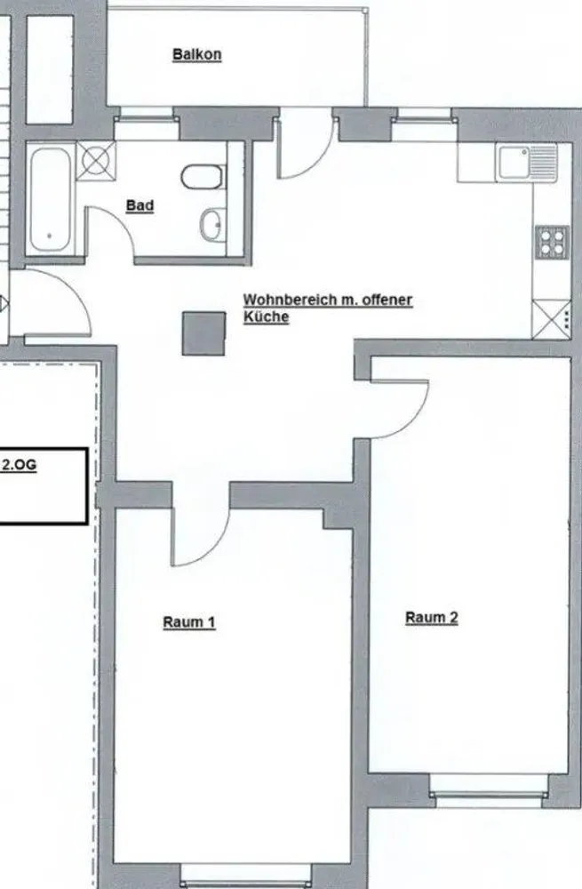 2 Zimmer Wohnung mit 78 m² in Delitzsch – Bild 5