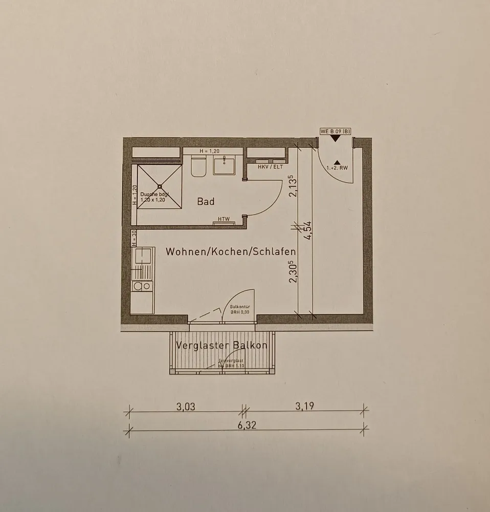 1 room apartment with 29 m² in Berlin – Photo 5
