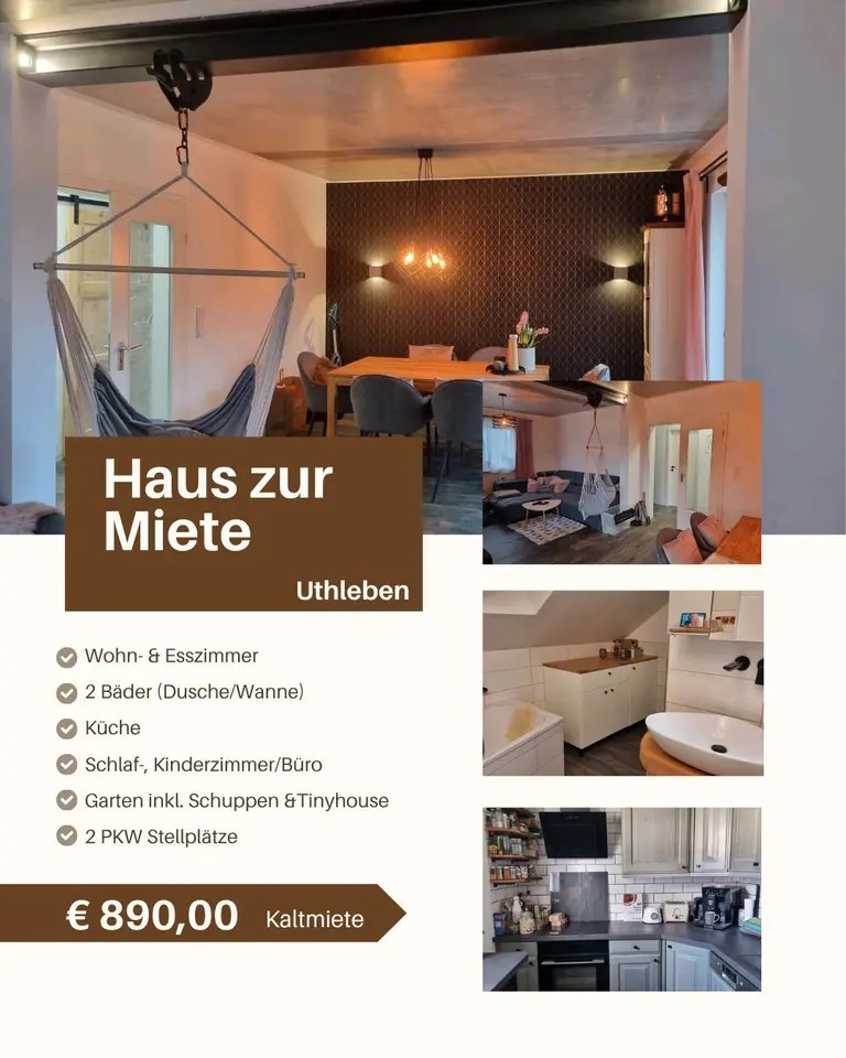 3 Zimmer Haus mit 84 m² in Nordhausen – Bild 2