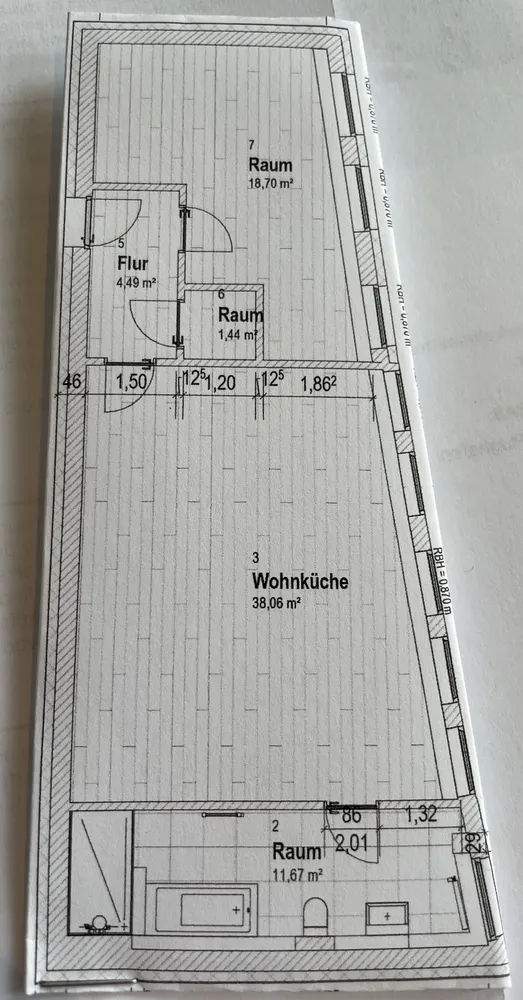 2 room apartment with 74 m² in Düsseldorf – Photo 8