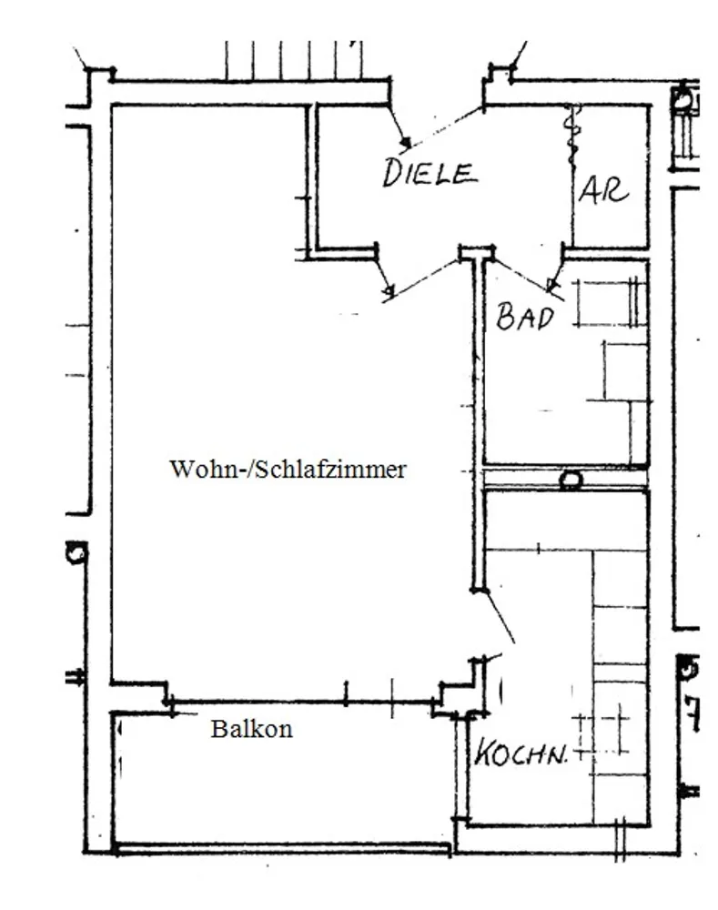 1 Zimmer Wohnung mit 41 m² in Aachen – Bild 10