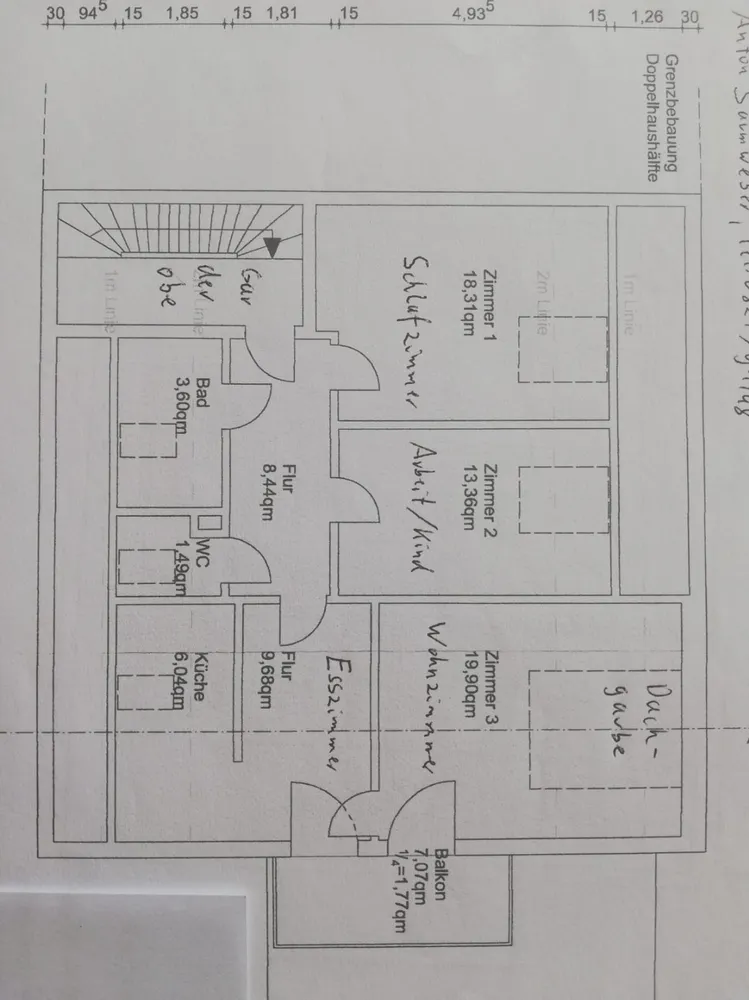 4 Zimmer Wohnung mit 88 m² in Augsburg – Bild 3
